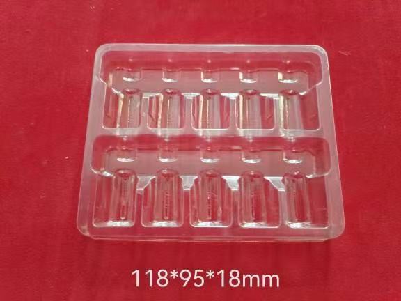 Sealbhóir Tráidire Vial Plaisteacha 75*50*25mm